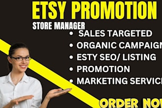 do etsy shop promotion boost sales shopify marketing seo