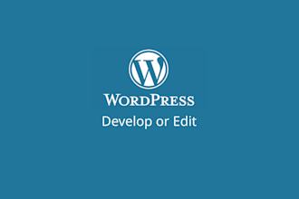 develop wordpress site for your business