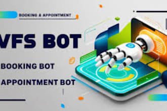 vfs appointment bot visa tls bls monitor alert bot website online booking bot