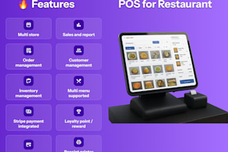 provide pos system for your restaurant and retail shop