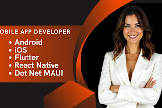 fix your app in ios, android, flutter, react native, net maui