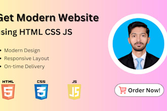 develop a responsive website using HTML CSS javascript