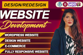 design, redesign, wordpress website, ecommerce website