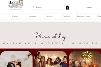 design responsive wix website wix website redesign for your ecommerce business