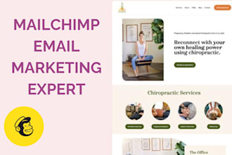 be your mailchimp expert setup mailchimp email automation newsletter design