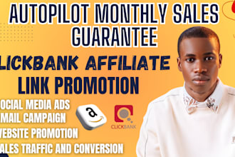 build clickbank, shopify sales, amazon website affiliate marketing sales funnel