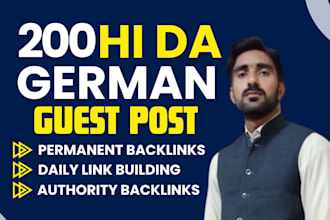 do SEO backlinks through german guest posts high da german link building