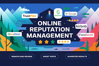 do best online reputation management, and build positive reputation for brands