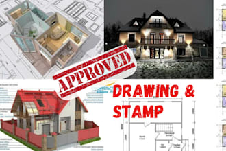 review and stamp as licensed civil, structural engineer in florida, california