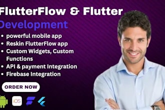 do flutter flow mobile app development and be your flutterflow ios app developer