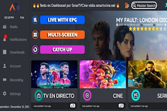 professionally rebrand android iptv app, xciptv, smarter, with admin panel
