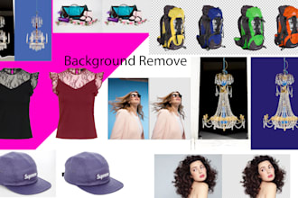 do clipping path, cut out, background remove, just in 4 hours