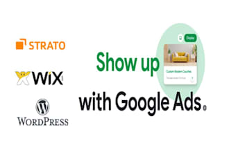 set up and manage google ads wix and strato conversion tracking