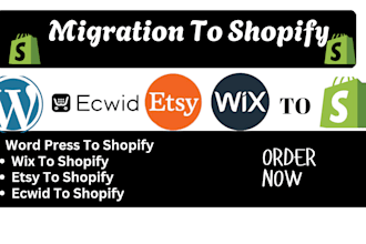 clone migrate to shopify website migration wordpress to shopify wix to shopify