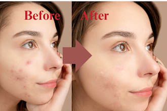 professional photo retouching , enhance,