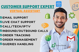 provide fulltime customer support service as live chat agent