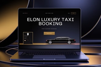 build a luxury taxi booking, limousine, car rental, airport transfer website