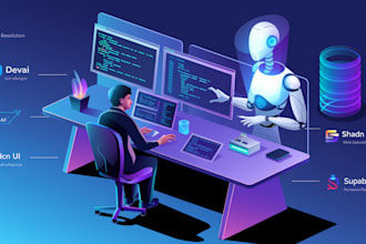 develop a modern ai lovable web app with devai, cursor ai
