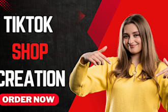 set up tiktok shop, facebook shop, and instagram shop with tiktok shop manager