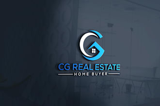 do real estate, property and realtor logo design