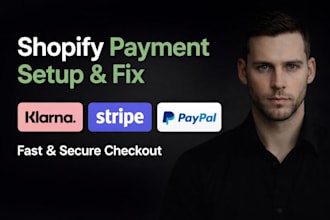 fix shopify payment issues setup klarna apple pay google pay  stripe payments