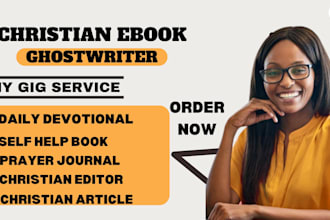 ghostwrite spiritual christian book self help book prayer journal devotional