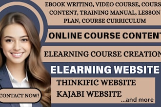 do course creation course curriculum course content video course ppt