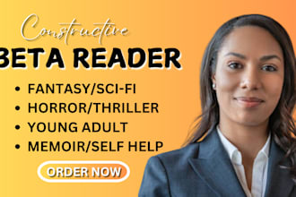 brutally beta read, critique your ya fantasy sci fi, memoir, fiction, nonfiction
