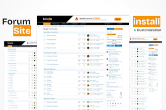 install, configure, and customize your self hosted xenforo forum