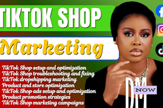 setup tiktok shop, fix tiktok dropshipping tiktok shop ads tiktok shop marketing