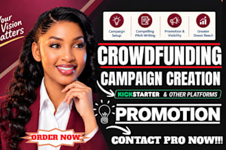do crowdfunding campaign creation gofundme fundraising on kickstarter indiegogo