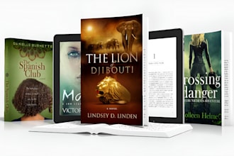 make incredible book cover, kindle, ebook cover, KDP cover design for you