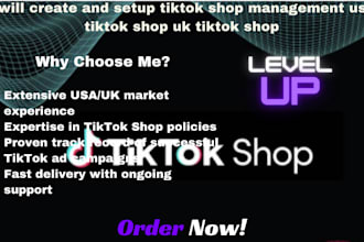setup tiktok shop tktok shop management usa tiktok shop  uk tktok shop
