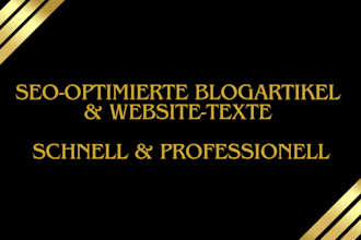 ki optimierte blogartikel und websitetexte