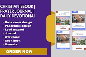 format design daily devotional, prayer journal, christian book for amazon kdp