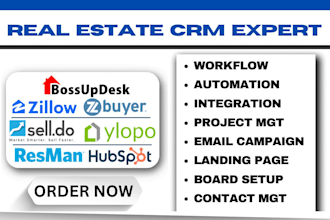 setup zillow zendesk sell bossupdesk zbuyer resman hubspot selldo ylopo crm