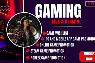 do steam game promotion, game wishlist, roblex game promotion, marketing
