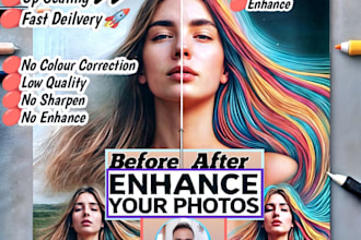 enhance, sharpen and upscale in low quality image