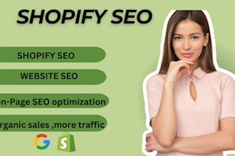 do shopify SEO to boost traffic and ecommerce website sales
