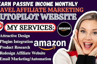 build autopilot amazon affiliate website travel affiliate website booking site