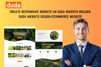 create responsive website on duda website builder duda website design ecommerce