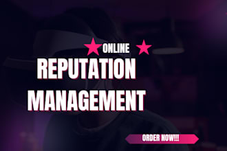 improve your online reputation weekly with ORM, SEO, and management services