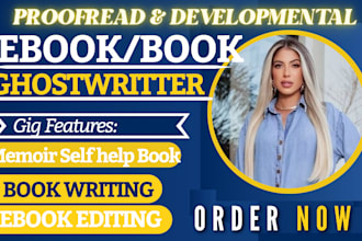 proofread edit format developmental edit memoir self help book, nonfiction book
