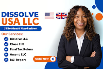 completely dissolve us llc in any state, wyoming llc, final closure compliance
