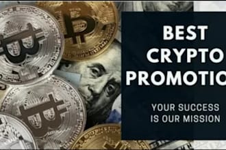 promote your crypto project to 1m active audience and boost SEO ranking