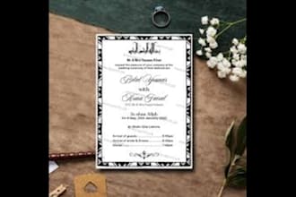 make wedding cards for you