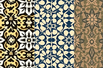 create seamless pattern design vector  patterns for fabric clothing ,textile