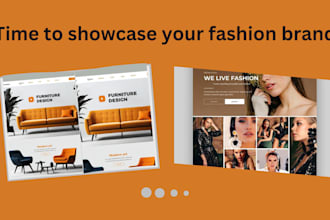 design and redesign fashion droppshipping store