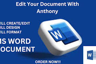 create, edit, design, and format all types of ms word document