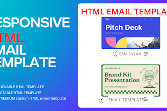 design clickable html email signature